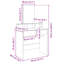 Dressing Table with Mirror-114308456
