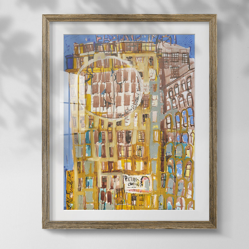 Gamer At Play I, Yes, Walnut Framed Paper