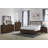 Jacarr Upholstered Bed Walnut-644988422