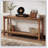 Couch Side Table,Console Table,Entryway Table,2-Tier Foyer Table
