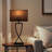 21'' Minimalist Table Lamp Set Of 2, Rectangular Linen Shades-1081453845-1081453847