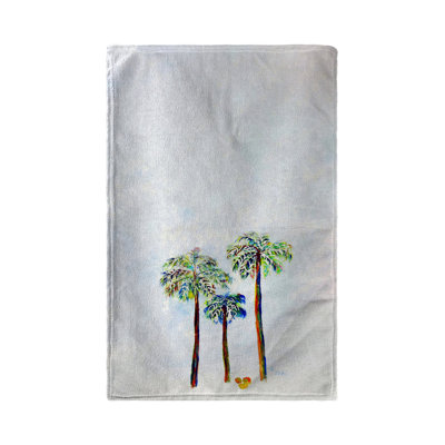 Serviette à main trois palmiers
