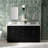 Thornaby 66'' Solid Wood Double Bathroom Vanity with 1.5'' White Quartz Top, Oval Sinks-122438983-119156901