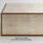 Antique Mirrored Block Coffee Table