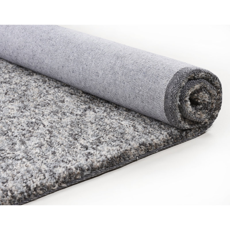 Amiyiah Solid Colour Hand Woven Area Rug, Rectangular 90 x 160 cm