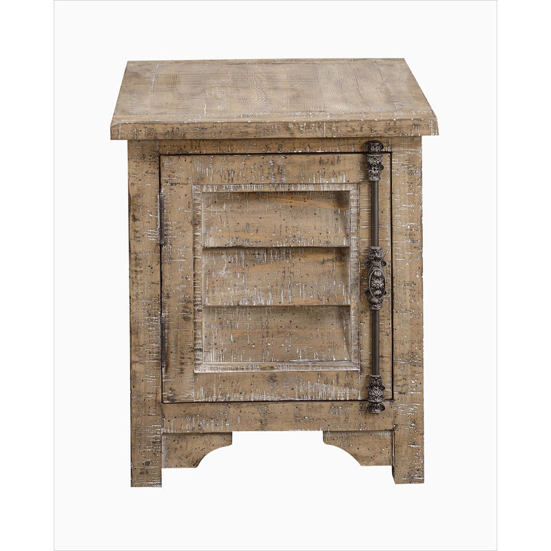 Table d'appoint taupe Wallace & Bay Audelio