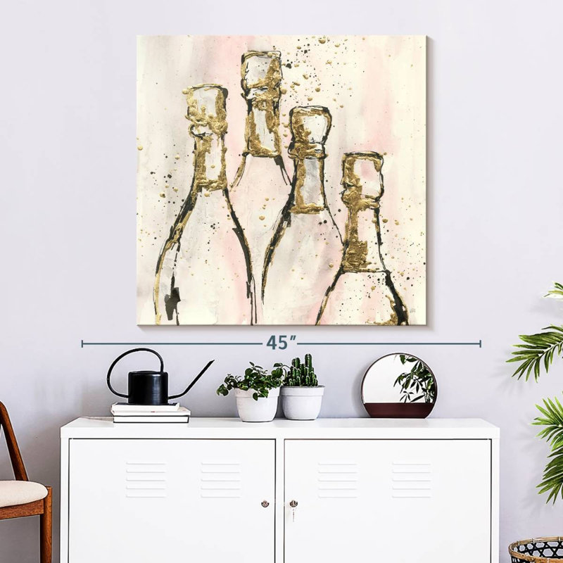Yarlin Champagne Is Grand, H 33 po x l 33 po