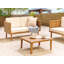 Welara Acacia Outdoor Coffee Table , 70cm cm W 70cm cm D