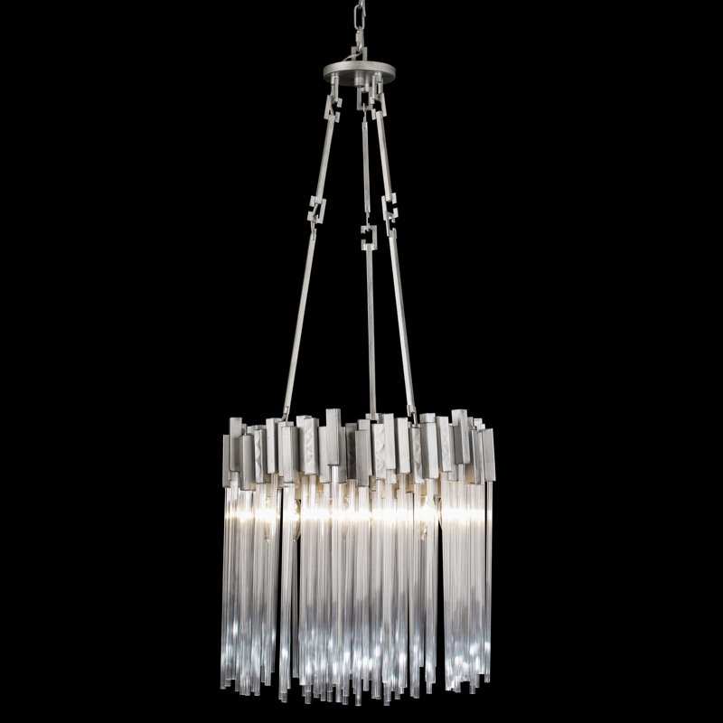 Luminaire suspendu Matrix - P 18,5 po x l 18,5 po x H 29 po - Nuit pluvieuse, Nuit pluvieuse