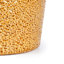 3 pièces, pot à fleurs moderne, jaune antique, céramique renforcée, pot de fleurs jaune brillant durable pour l'intérieur, fabrication pour l'extérieur-810263983