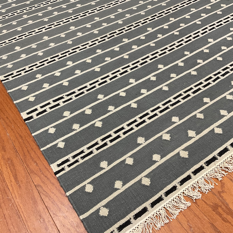 Demirci Wool Striped Indoor Rug
