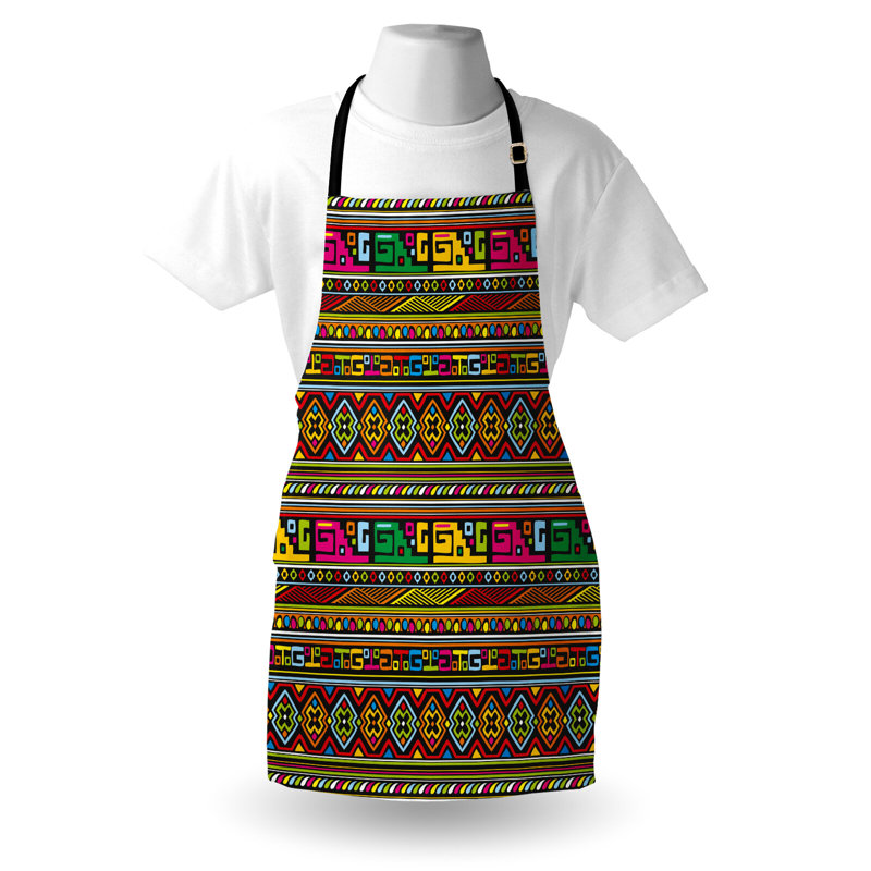Geometric Bib Apron