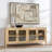 Kraker 78" Wide Oak Solid Wood Sideboard