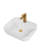 Wilfong Stylish White Ceramic Sink - To Stains For Bathroom Use Wash Basin White, With A Long-Lasting Durability