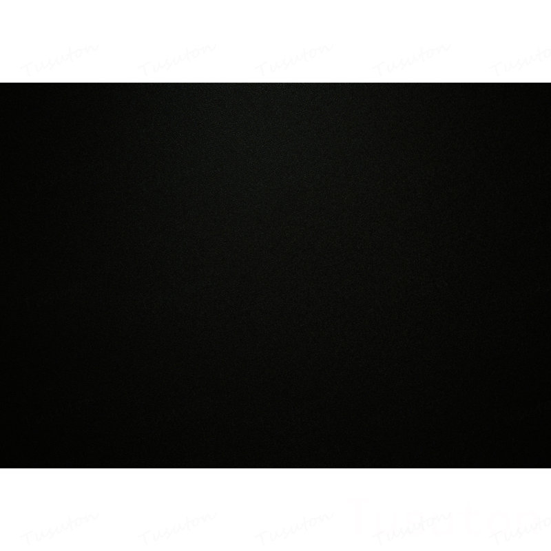 Meuble télé, 72 po, meuble multimédia, tiroirs de rangement, stratifié noir, métal noir