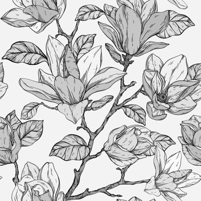 Peel & Stick Floral Tile