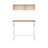 Hussum Metal Base Writing Desk-1724247503