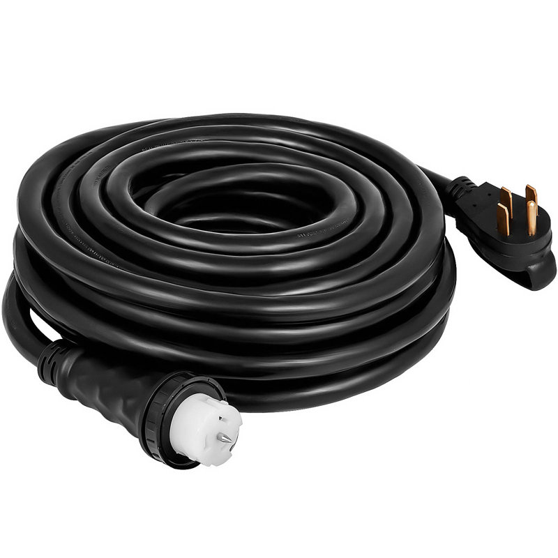 50 rallonges de générateur de 50 ampères 6AWG / 3C + 8AWG / 1C Cordon de générateur 125V 250V Cordon d'alimentation du générateur N14-50P et SS2-50R et CS6364
