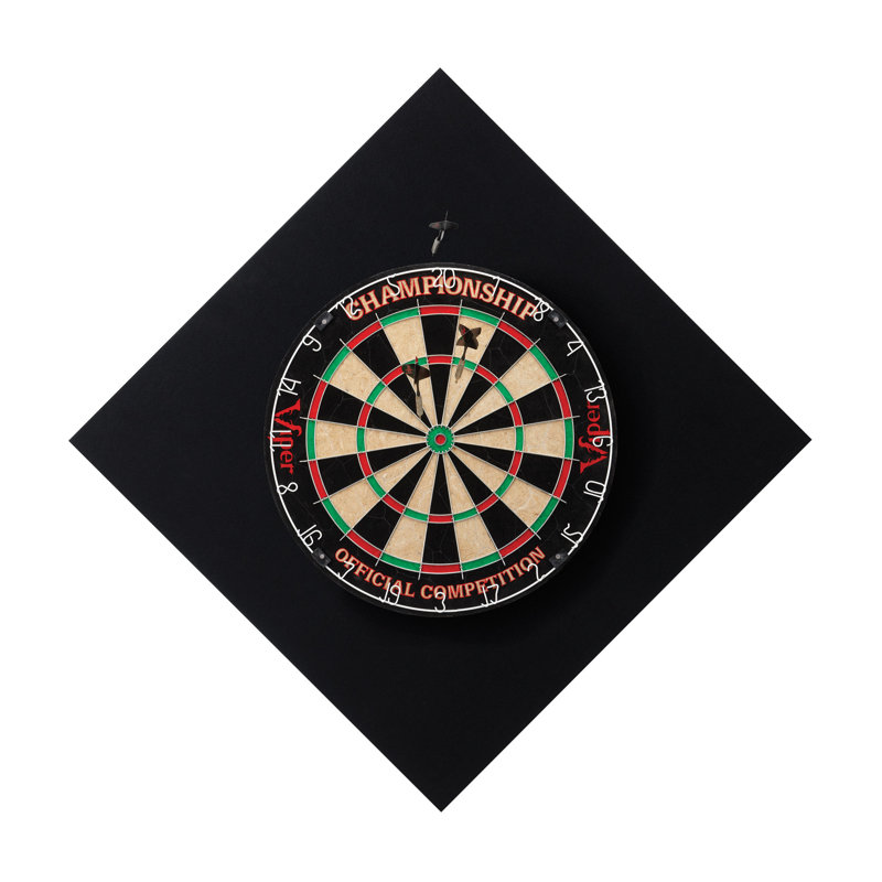 Viper EVA V-Foam Steel Tip Dart Wall Protector Backing Surround Backboard, Black