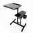 Interlandi Adjustable L-Shaped Metal Base Standing Desk