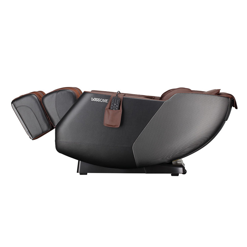 74.5cm Wide Lift Assist Zero Gravity Recliner with Massager, Brown