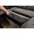 123" Oversized Sectional Sleepr Sofa U Shaped Sectional Sofa With Storage Chaise 4 Throw Pillows For Living Room-1371001319