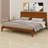 Modern Wood Platform Bed With Slat Support-50888970-50888964