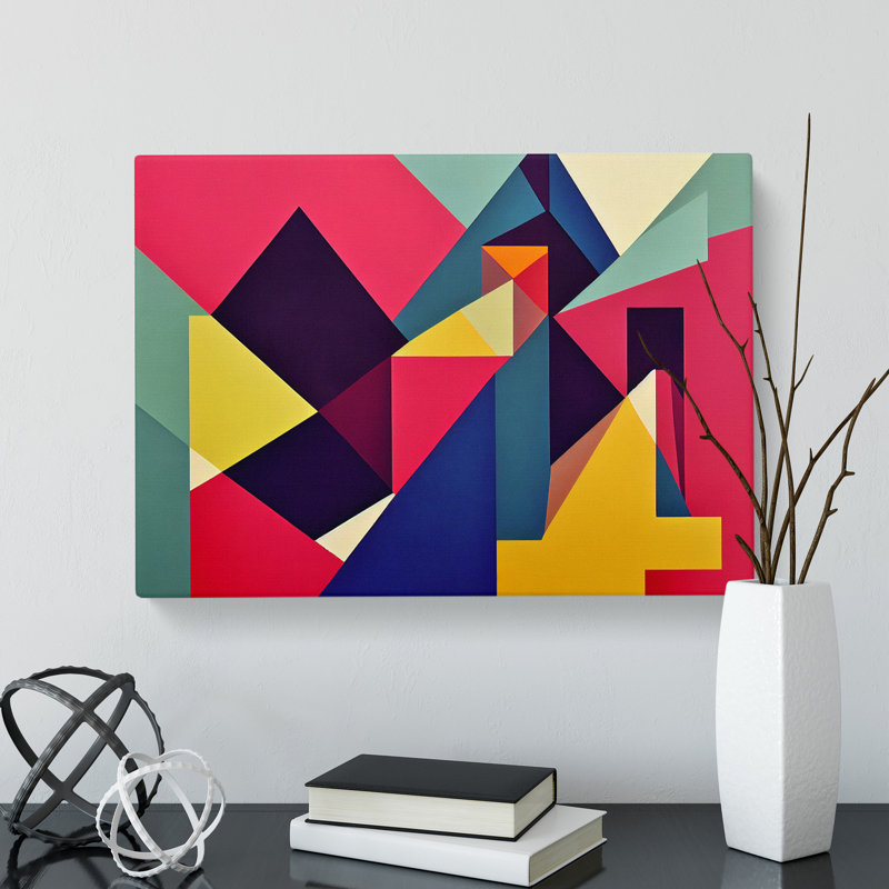 Modern Abstract Shapes Vol.5 - Wrapped Canvas, 35cm H x 50cm W x 3cm D