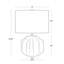 Destin Ceramic Mini Lamp -1198135173