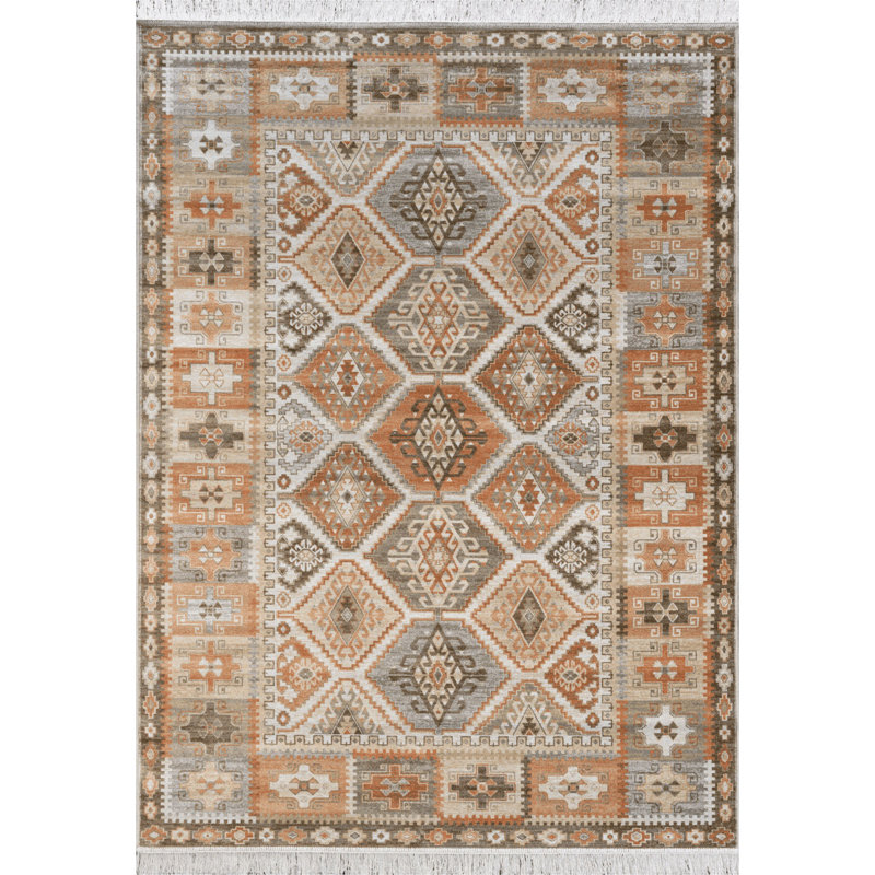 Abstract Viscose Area Rug, Rectangle 160 x 230 cm