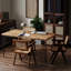 Bureau rectangulaire moderne et simple