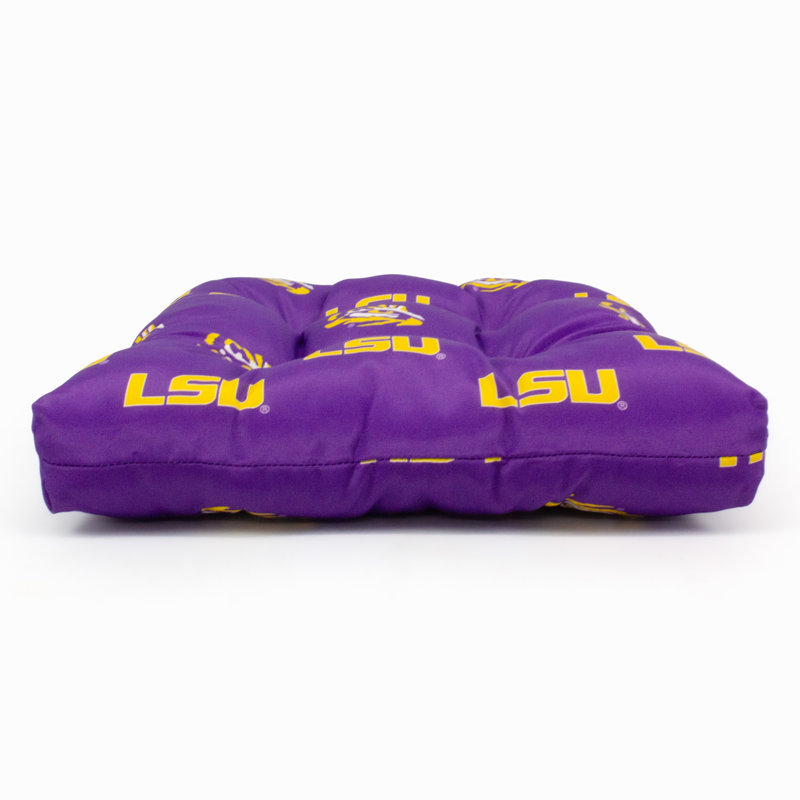 Coussin de chaise de salle à manger intérieur/extérieur lsu tigers NCAA