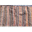 Petit kilim turc rétro en brun pour la maison et le bureau avec passe-partout