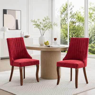 Chenille Dining Chairs
