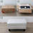 Semi PU Synthetic Leather Storage Ottoman-1686062909