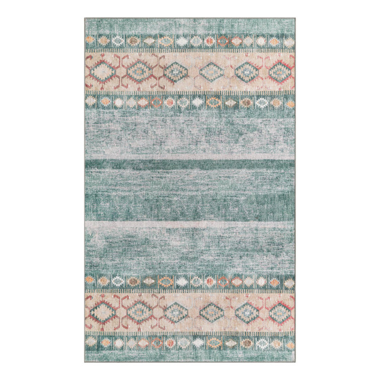 Arvene Chenille Geometric Indoor Rug