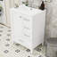 Modern Compact Freestanding Bathroom Vanity with Ceramic Sink, Soft-Close Door and Storage Drawers-27860147