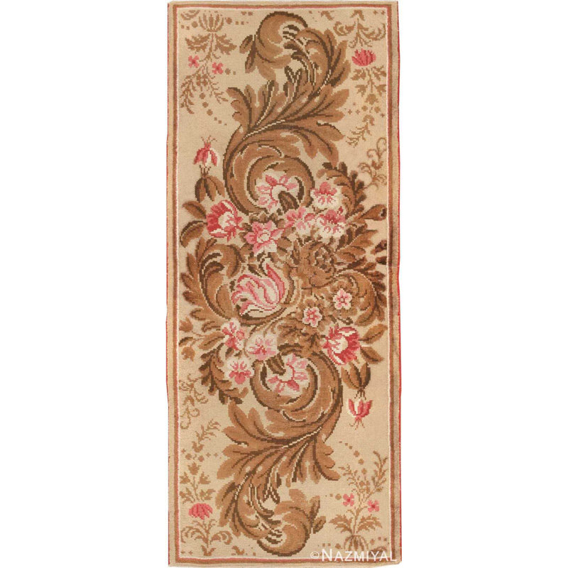 Antique Floral English Rug