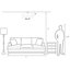 Plafonnier semi-encastré 5 lumières Bazilijus-430015666-430015665
