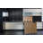 3" x 10" Beveled Glass Subway Tile