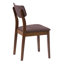 Chaise d'appoint Houser en brun