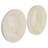 2 Piece Round Traditional Profile Wall Decor Set
