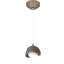 Brooklyn 1 - Light Single Globe Pendant-831006405-820903366