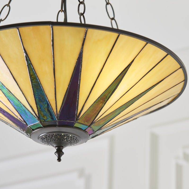 Sylvan 3 - Light Bronze Cone Pendant