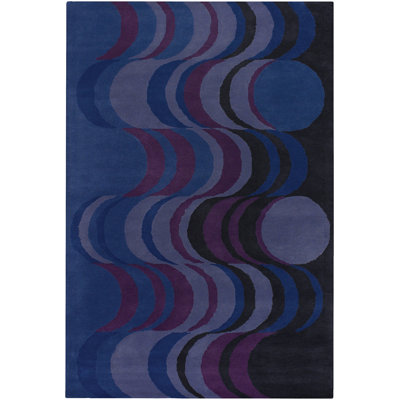 Cleavie Wool Abstract Indoor Rug