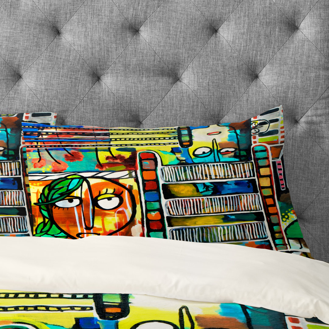 Musical Chairs Pillowcase Deny Designs 