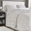 Ensembles de literie luxueux, fausse fourrure ultra moelleuse, style chevron pour chambre à coucher confortable