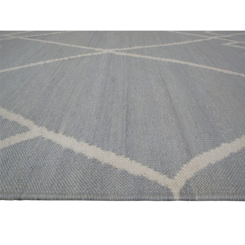 Trumbull Geometric Hand Woven Area Rug, Rectangle 200cm x 290cm