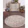 Ashaureah Kylee Traditional Ivory/Red/Blue Area Rug