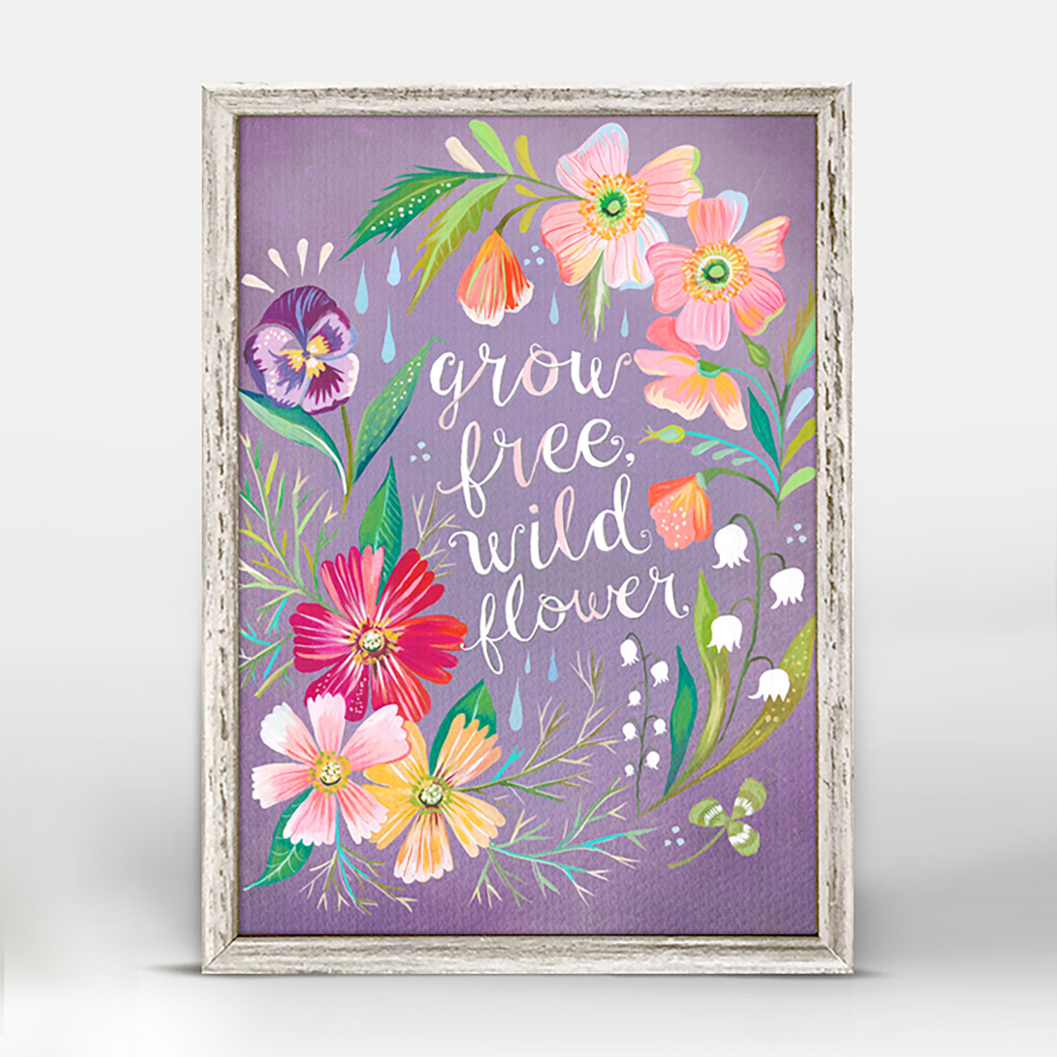 You're a Wildflower Art Print Floral Wall Art Katie 